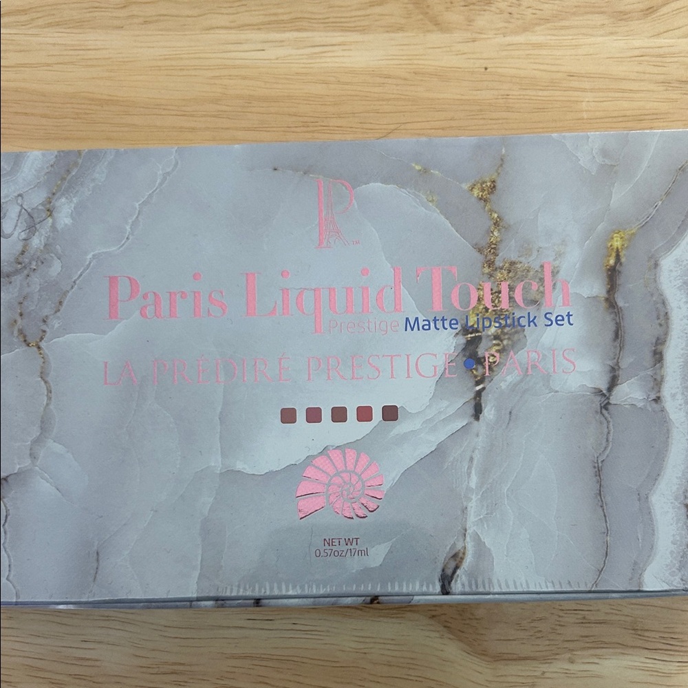 Paris Liquid Touch Matte Lipstick Set - Brown Shades